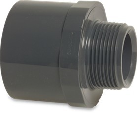 Muffennippel, Klebemuffe / Außengewinde d50/40 - 11/2"