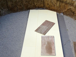 Bodenplatten inkl. Vinylplatten